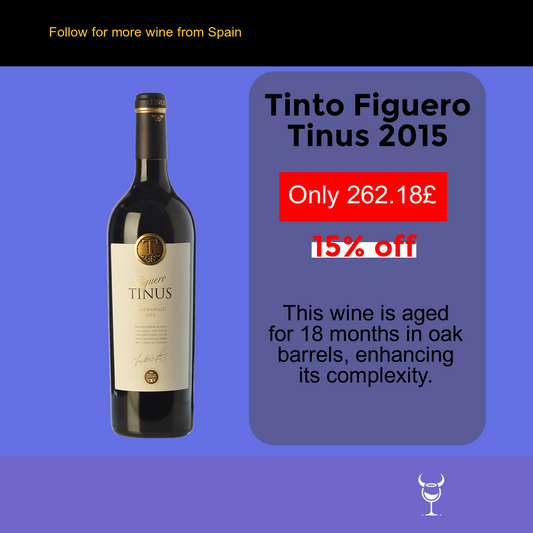Experience the Richness of Tinto Figuero Tinus 2015