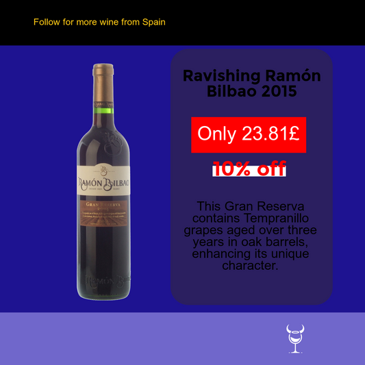 Discover the Charm of Ramón Bilbao Gran Reserva 2015