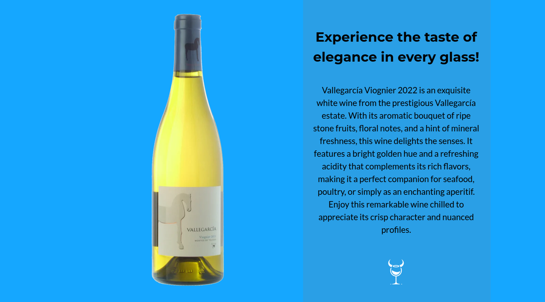 Discover the Elegance of Vallegarcía Viognier 2022