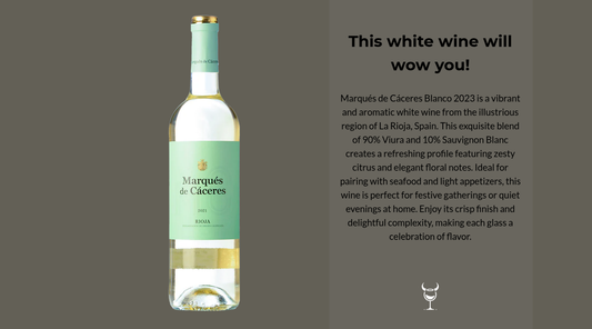 Celebrate with Marqués de Cáceres Blanco 2023!