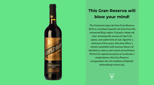 Discover the Elegance of Hacienda López de Haro Gran Reserva 2016