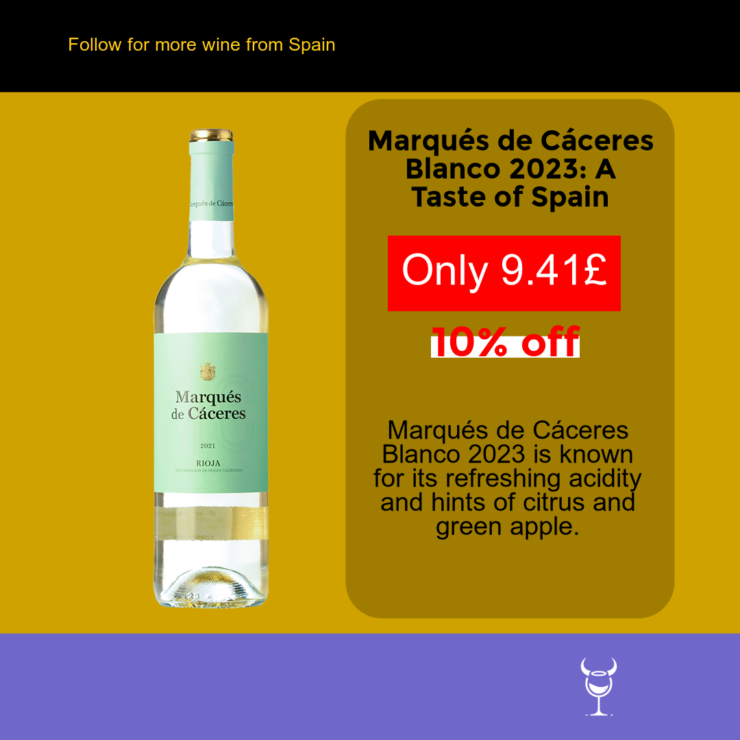 Why Marqués de Cáceres Blanco 2023 is a Must-Try!