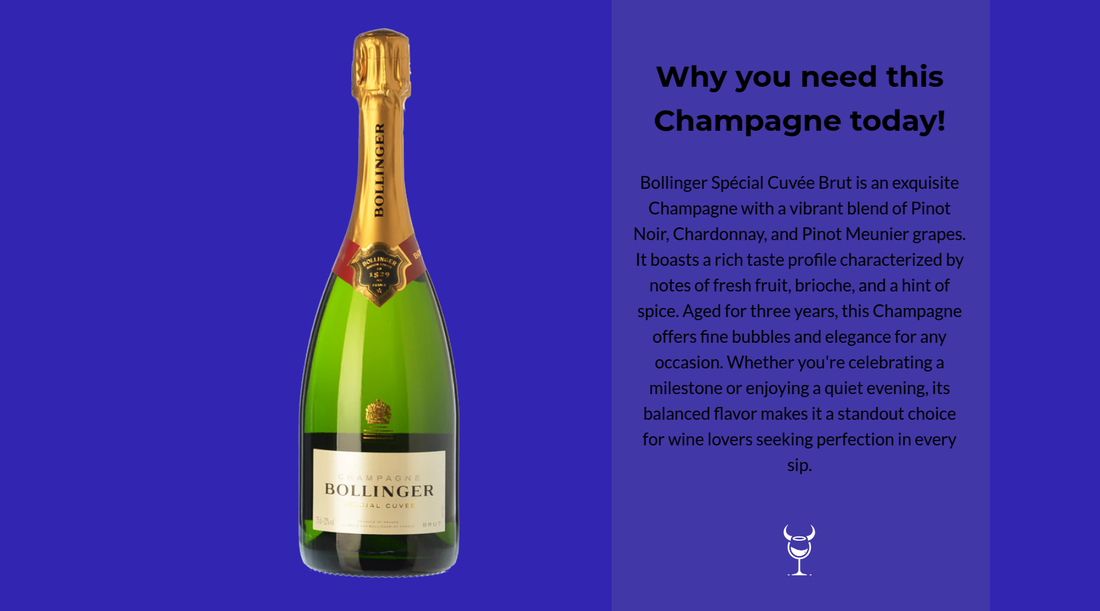 Discover the Elegance of Bollinger Spécial Cuvée Brut