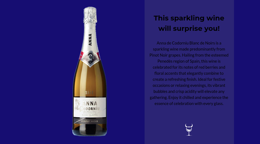 Discover the Charm of Anna de Codorníu Blanc de Noirs